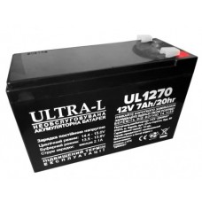 Аккумулятор ULTRA-L 12В 7 Ач (UL1270)