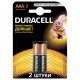 Батарейка Duracell AAA MN2400 LR03 2 шт. (5000394115484 / 81528141)