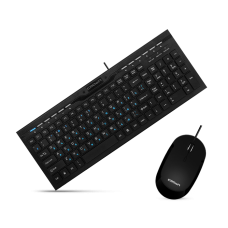 Комплект Crown CMMK-855 клавиатура+мышка, USB
