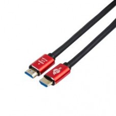 Кабели и переходники опт и розница Кабель Atcom HDMI - HDMI Red/Gold, 30м, 4K, ver 2.0 (24930) ⏩ megapower.space ▻▻▻ 