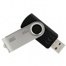64GB USB 2.0 Flash Drive GoodRam UTS2 (Twister) Black (UTS2-0640K0R11)