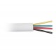 Телефонный кабель CCS (длина 100м., 26AWG, 4 жильный), белый