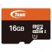 Носители информации опт и розница 16GB microSDHC UHS-I class 10 Team (TUSDH16GUHS03) с SD адаптером ⏩ megapower.space ▻▻▻ 